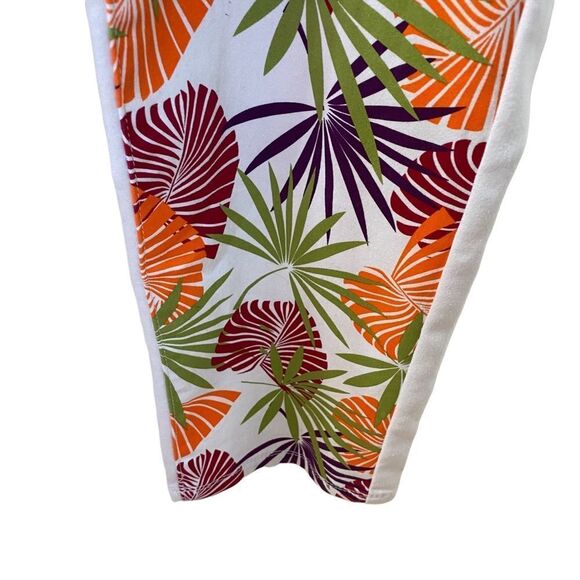 Ashley Stewart Hawaiian Floral Tropical Print Jeans Sz 16 - Picture 4 of 9